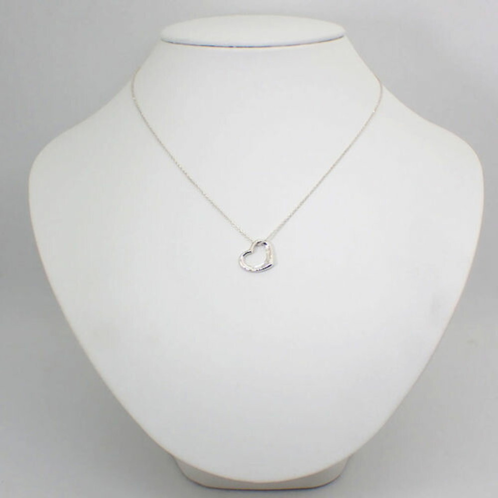 TIFFANY 925 open heart pendant necklace - Picture 2 of 10